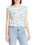 Clearance BB Dakota Gabriela Blue Floral Top