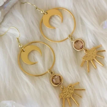 Clearance Bohindie Stream Eternal Sunshine Earrings