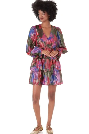 Clearance Crosby By Mollie Burch Lauren Dress Blurred Floral