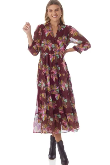 Sale Crosby By Mollie Burch Macrostie Dress - Gallery Floral