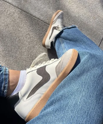 Outlet Dolce Vita Notice White Grey Sneaker