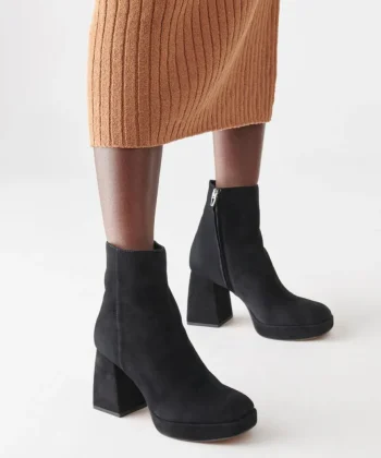 Sale Dolce Vita Ulyses Black Platform Bootie