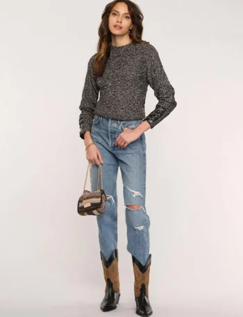 Clearance Heartloom Ethan Sweater In Black