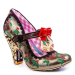 Sale Irregular Choice Jingle Bells Gold