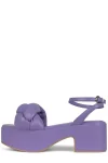 Clearance Jeffrey Campbell Braided Platform Sandal Lilac