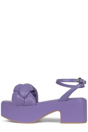 Clearance Jeffrey Campbell Braided Platform Sandal Lilac