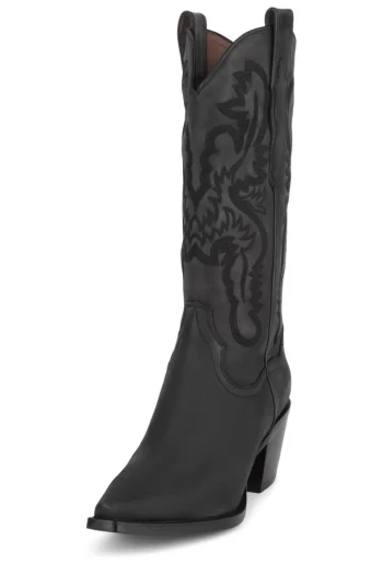 New Jeffrey Campbell Dagget Black Washed Western Boot