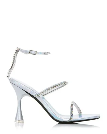 Best Jeffrey Campbell Demonica Silver Iridescent Combo