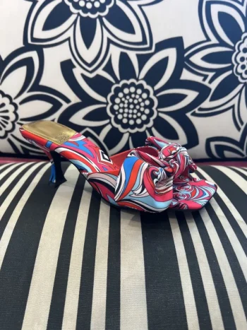 Best Jeffrey Campbell Mr Big Bow Red Navy Multi