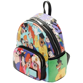 Discount Loungefly Lf Disney Goofy Movie Collage Mini Backpack