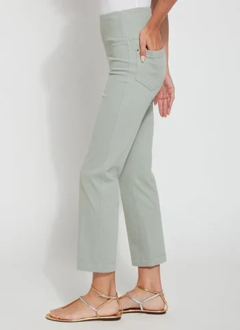 Fashion Lysse Ankle Denim Baby Bootcut Sage