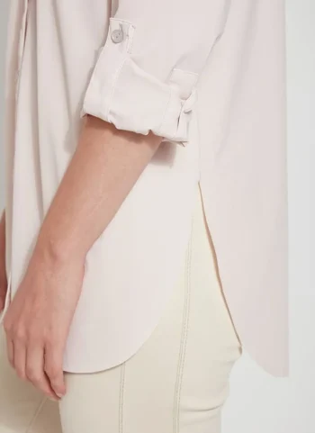Fashion Lysse Sporty Roll Up Sleeve Schiffer Mineral