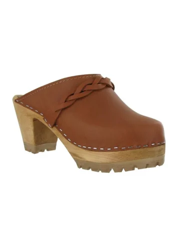 Clearance MIA Shoes Elsa Luggage Clog