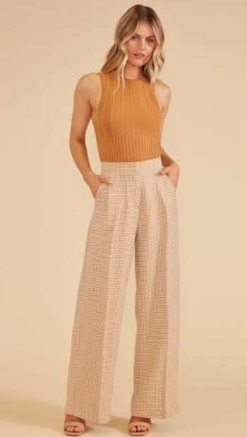 Clearance MINKPINK Kennedy Wide Leg Pants