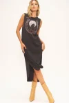 Outlet Project Social T Lucky Nights Horseshoe Tank Dress