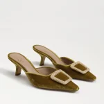 Best Sam Edelman Brit Kitten Heel Mule Chartreuse