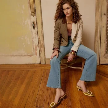 Best Sam Edelman Brit Kitten Heel Mule Chartreuse