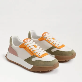 Discount Sam Edelman Layla Sneaker Khaki Multi