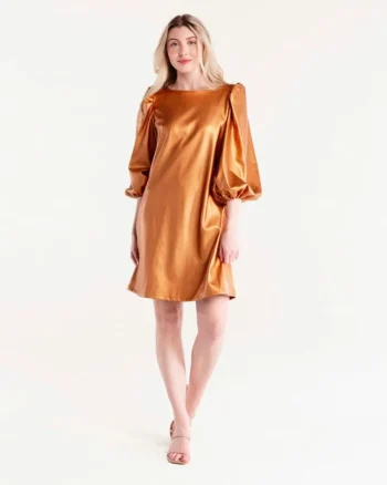 Hot S'edge Apparel S'Edge Apparel Colette Dress Copper
