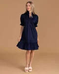 Sale S'edge Apparel S'Edge Apparel Erin Dress In Passport