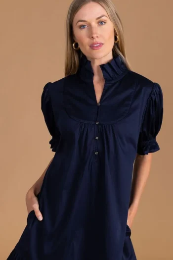 Sale S'edge Apparel S'Edge Apparel Erin Dress In Passport