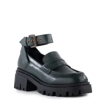 Online Seychelles Not The One Green Loafer