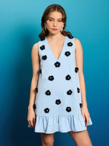 Sale Sister Jane Capri Crochet Mini Dress