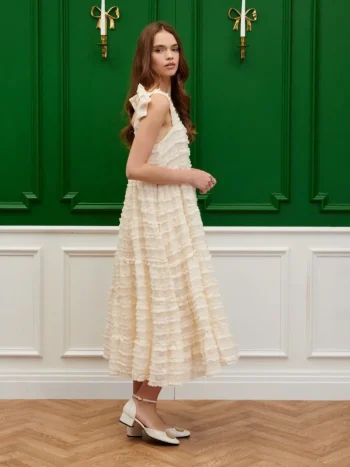 Sale Sister Jane Revel Ruffle Midi Dress