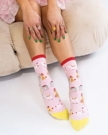 Best Sock Candy Girl With Llama Kawaii Sock