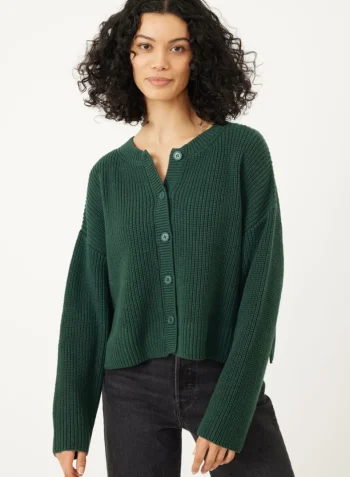 Online Stitches And Stripes Reese Green Cardigan