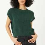 Sale Stitches And Stripes Reese Green Cropped Vest