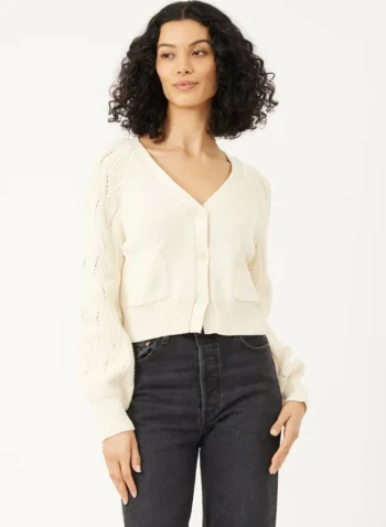 Hot Stitches And Stripes Sadie Cardigan