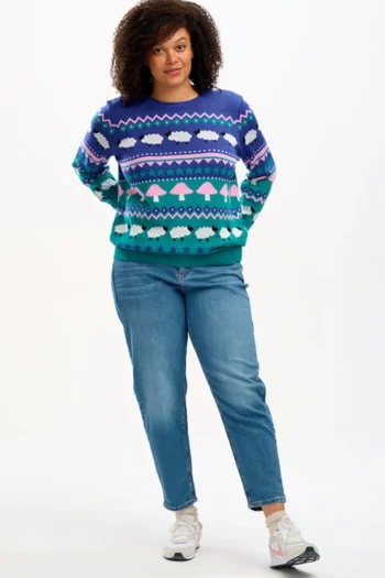 Best Sugarhill Brighton Rosie Jumper - Multi, Rural Fairisle