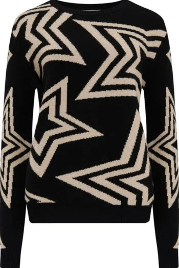 Sale Sugarhill Brighton Thalia Jumper - Black, Star Explosion